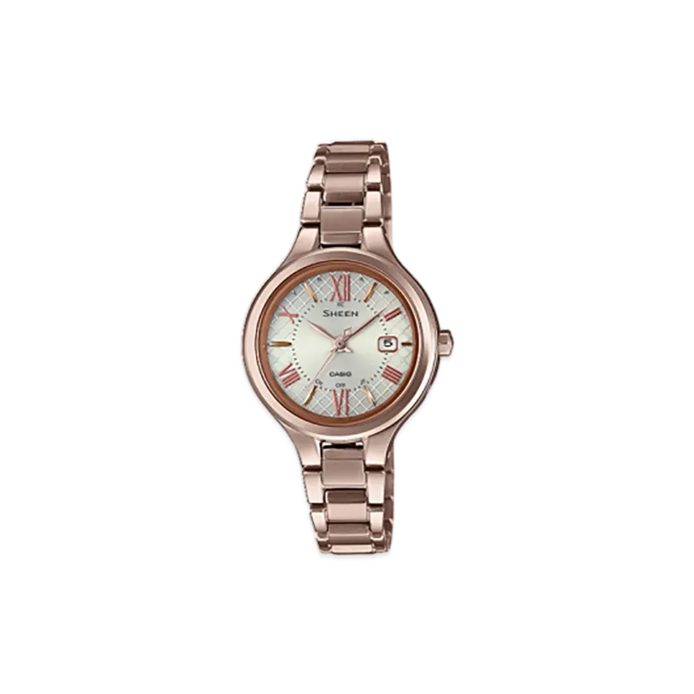 Casio SHEEN SHW-7000TCG-4AJF "Pink Gold"