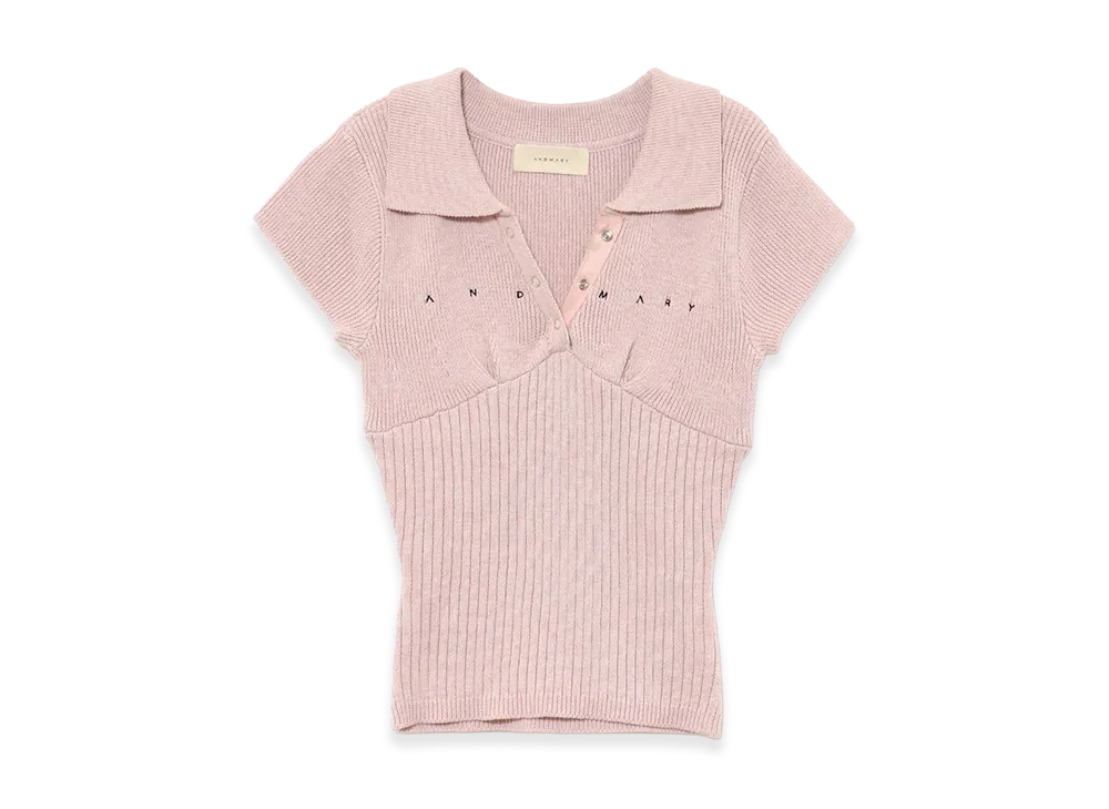 ANDMARY Women's Lindsay Logo Tops 