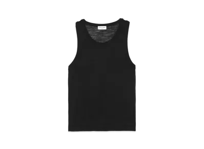 Saint Laurent Women's Tank Top in Wool "Black"