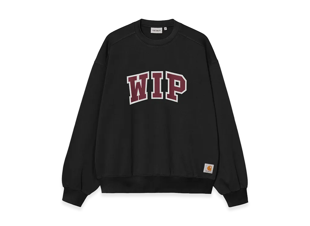 Carhartt WIP WIP III Sweat "Black(Heavy Stone Wash)"