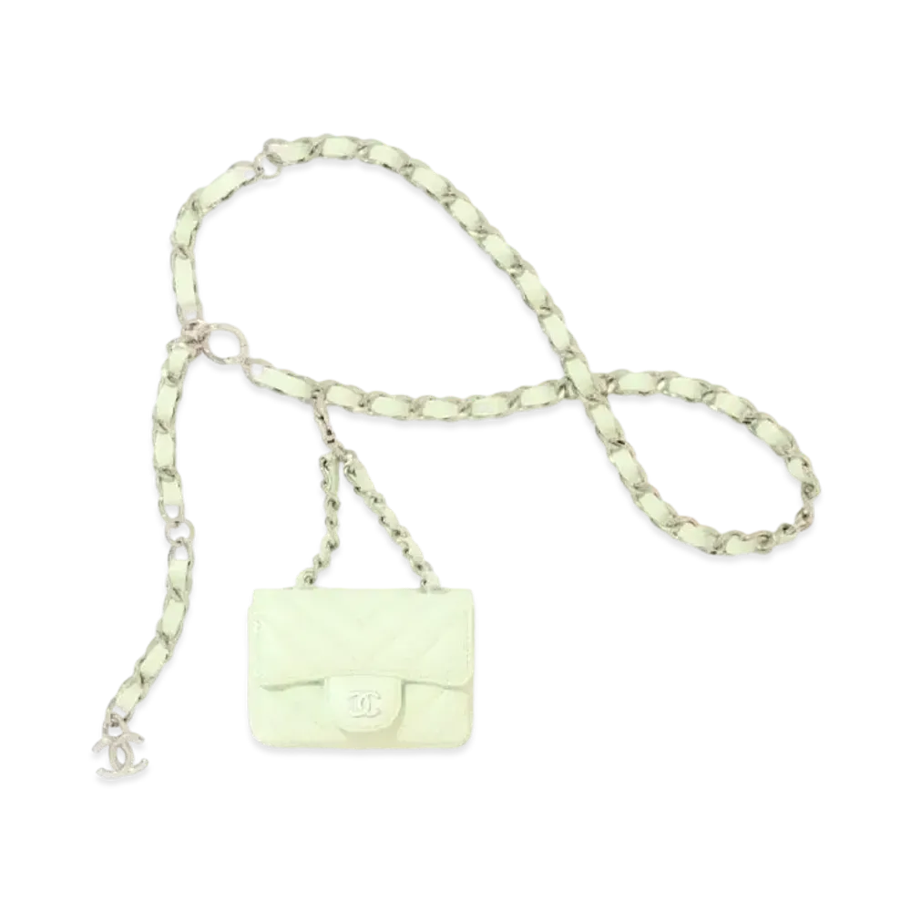 CHANEL Classic Belt Bag Calfskin "Green"