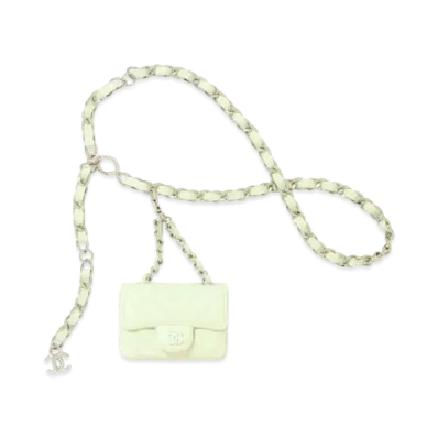 CHANEL Classic Belt Bag Calfskin "Green"