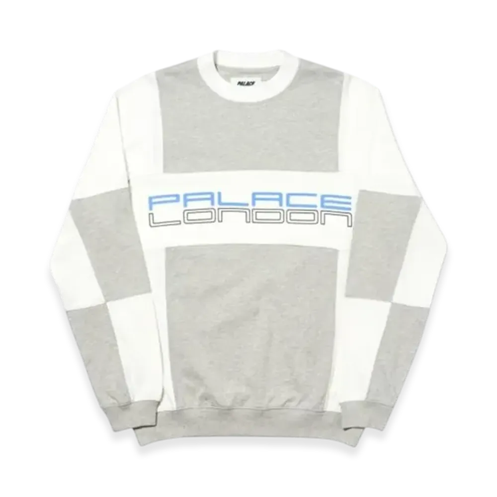 PALACE Cut Mit Sew Crew "Off White"