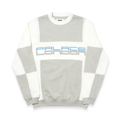 PALACE Cut Mit Sew Crew "Off White"