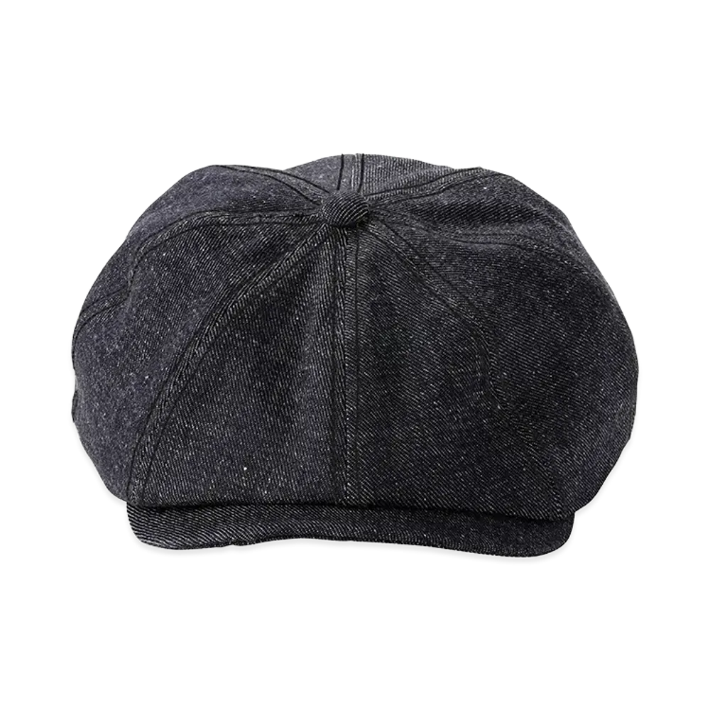 T.T Taiga Takahashi LOT.006 Newsboy Cap "Raw Indigo"