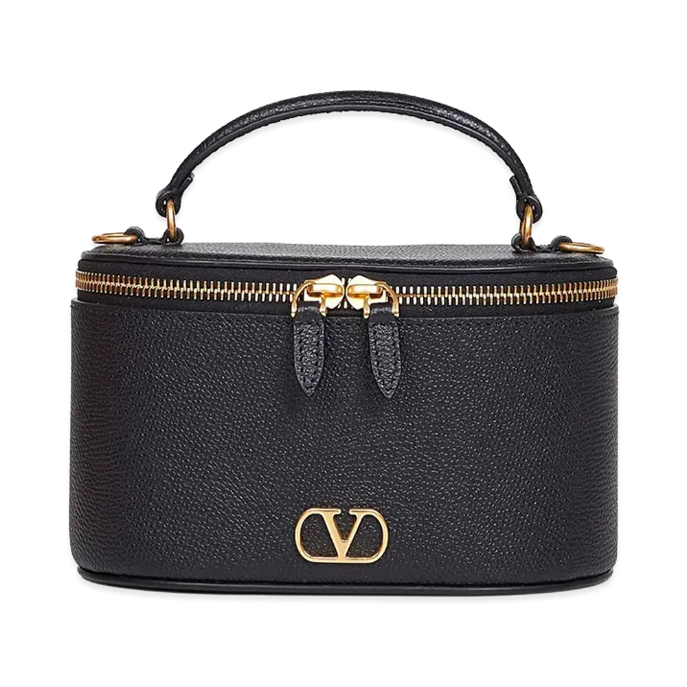 Valentino Women's "Vanity Bag" Small Handbag "Black"