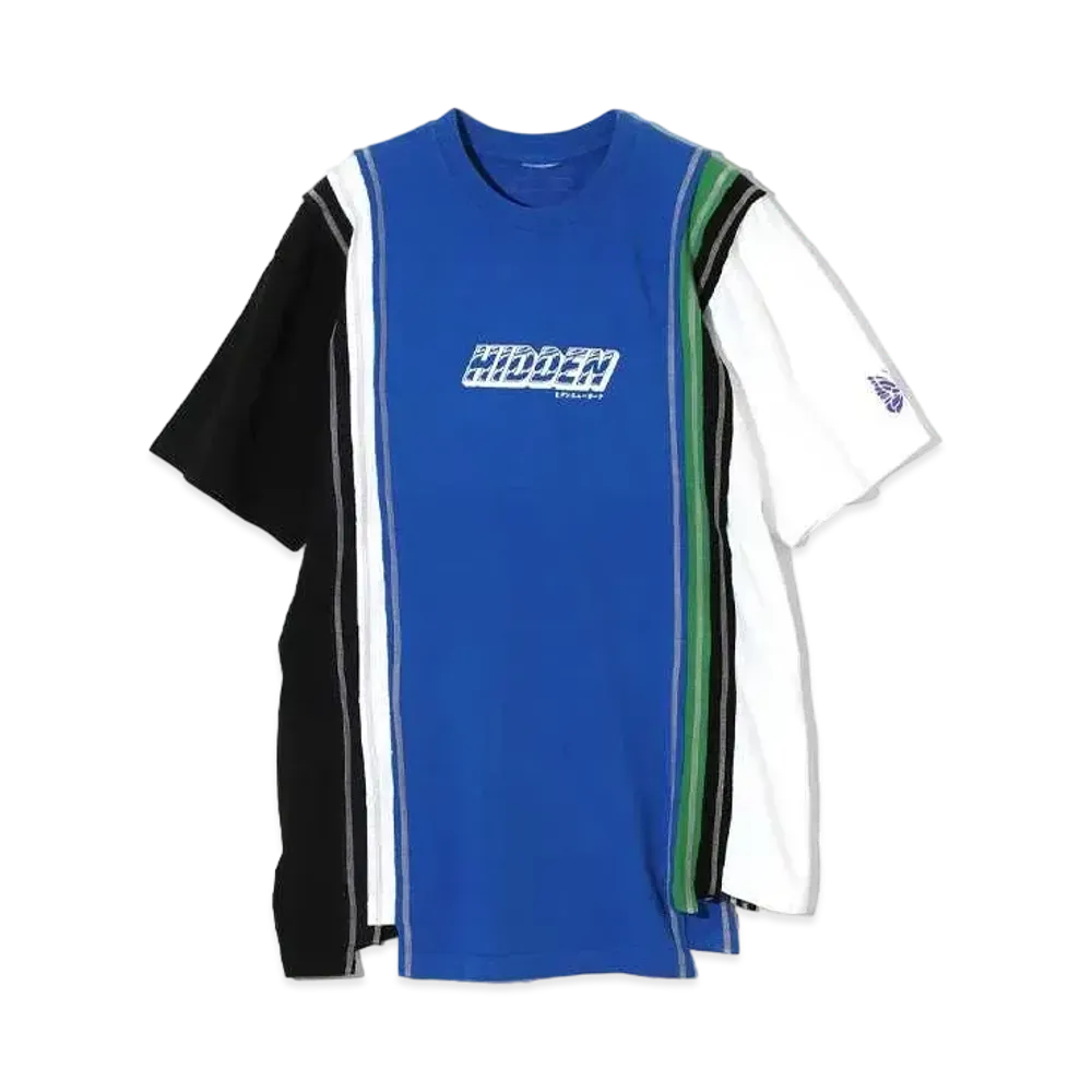 Needles x HIDDEN 7 Cuts Wide Tee - Hidden "Assort Blue"