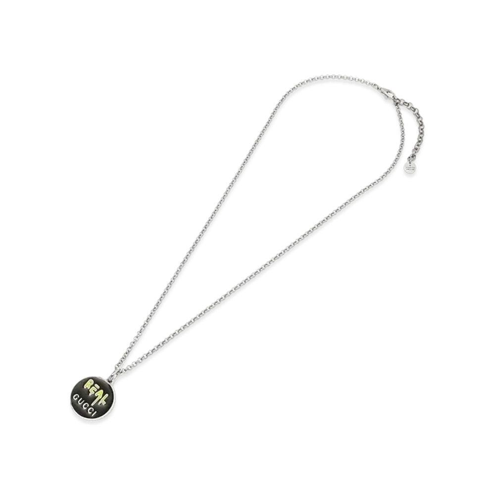 GUCCI Ghost Silver Necklace "Silver"