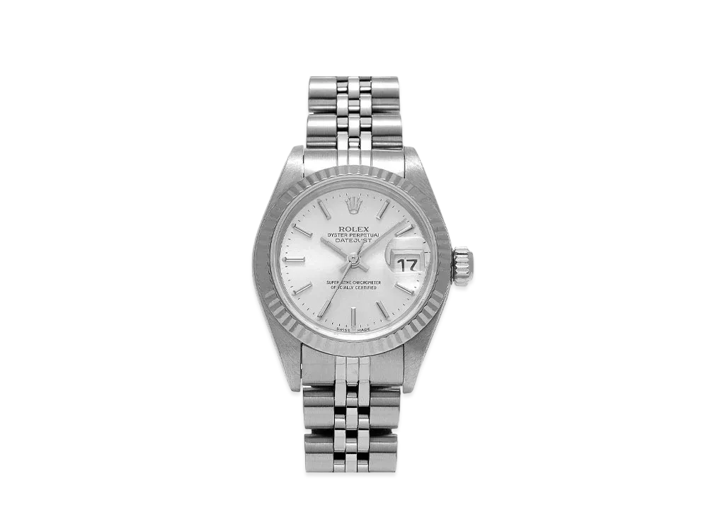 ROLEX Lady-Datejust "Silver/Stainless Steel/White Gold"