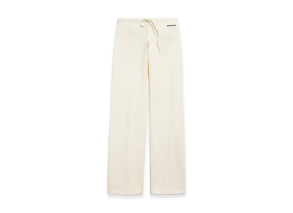 BALENCIAGA Women's Back Low Waist Sweatpants "Beige"