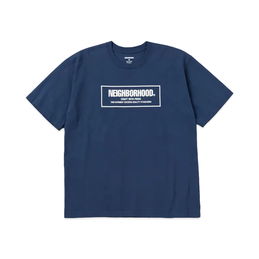 NEIGHBORHOOD NH . Tee SS-1 "Navy"