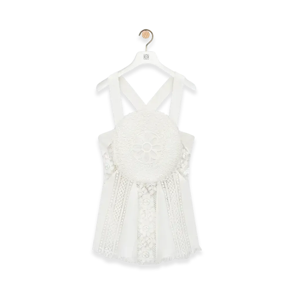 LOEWE Lace Top "White"