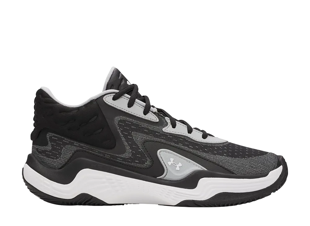 Under Armour UA Spawn 7 Mid "Black/Mod Gray/White"