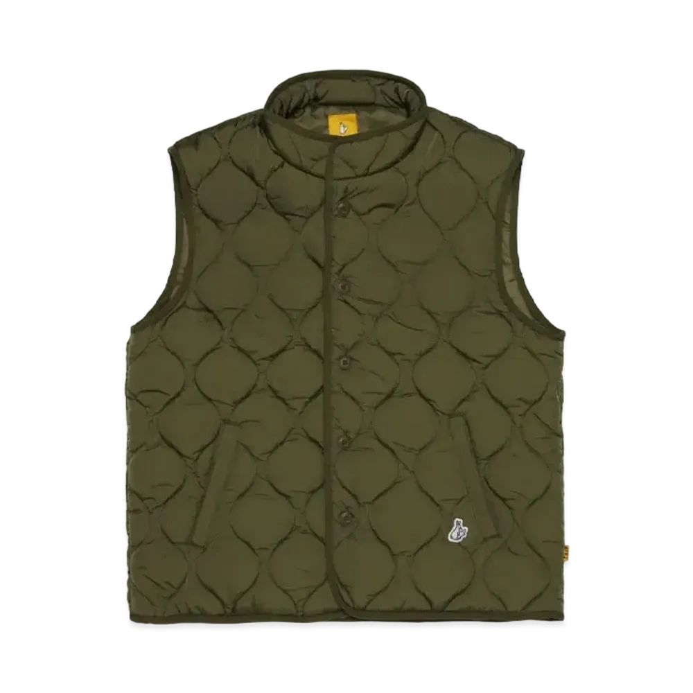 FR2 Rabbits Quilting Nylon Padding Vest "Khaki"