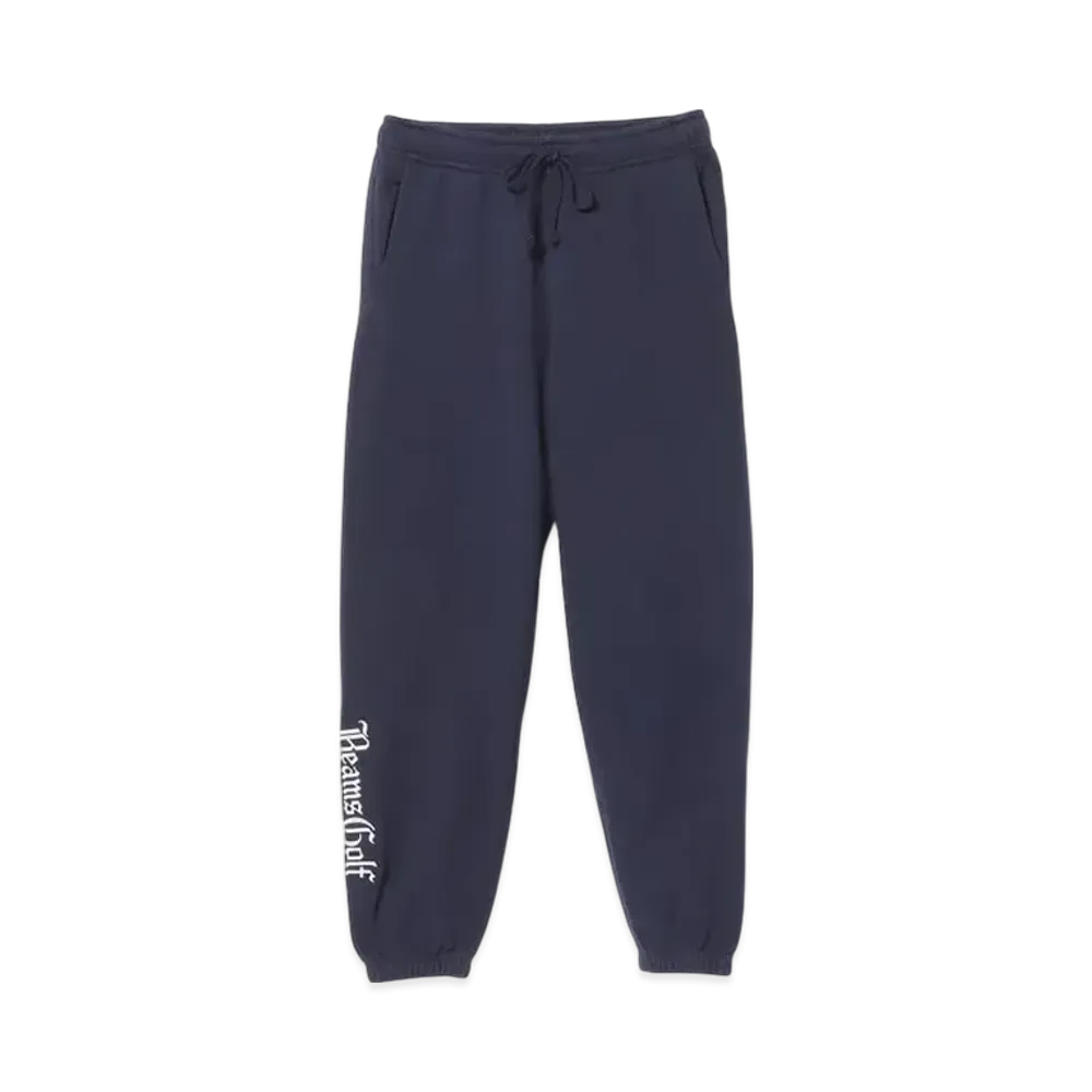 BEAMS x MALBON GOLF Exclusive Fleece-Lined Sweatpants "Navy"
