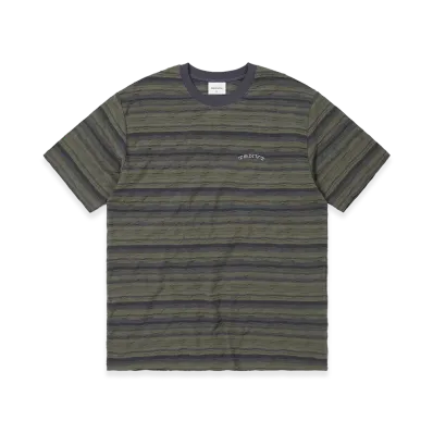 thisisneverthat Wave Jacquard Tee "Dark Purple"