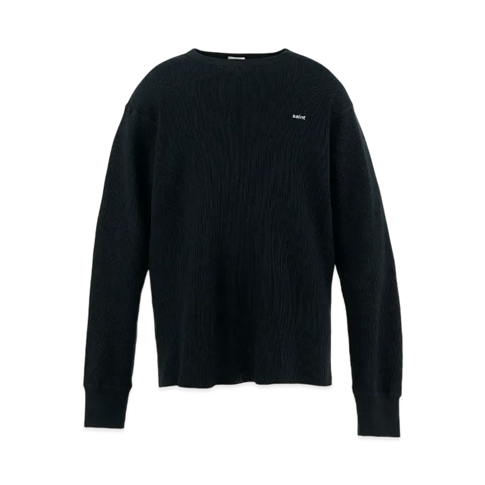 SAINT Mxxxxxx LS Tharmal Tee "Black"