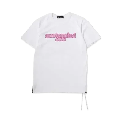 mastermind JAPAN Neon Logo Tee "White"