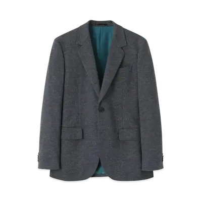 Paul Smith Wool Jersey 2B Jacket "Gray"