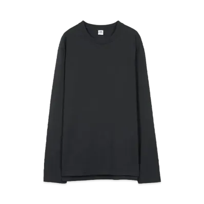 ndx Boxy Longsleeve4 "TRUE BLACK"