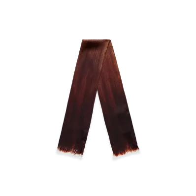 OUR LEGACY Long Hair Scarf "Brunette Silk Satin"