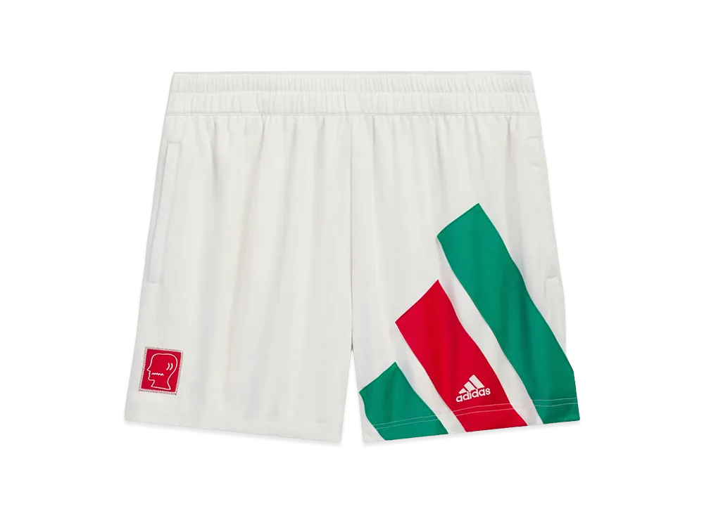 adidas x Brain Dead x Disney Soccer Shorts "Chalk White"