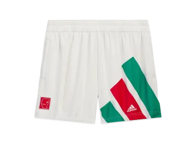adidas x Brain Dead x Disney Soccer Shorts "Chalk White"