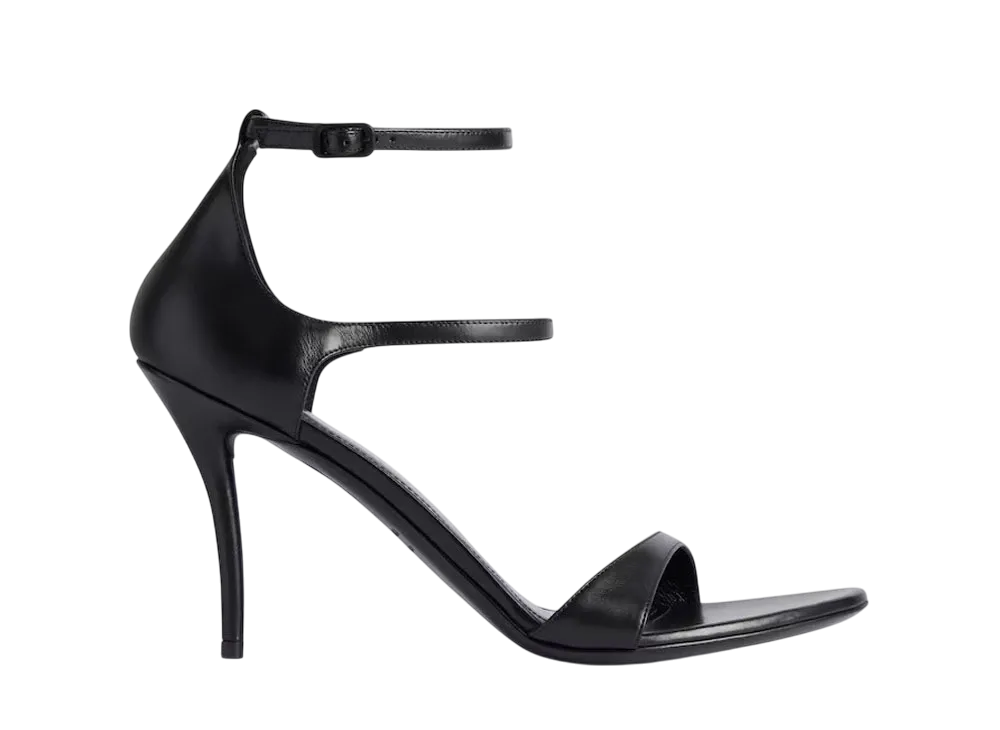BALENCIAGA Women's Honey 90mm Sandal "Black"