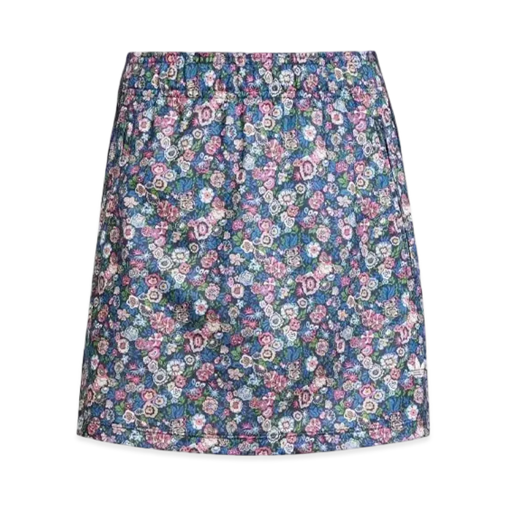 adidas x Liberty London Skirt (Kids) "Night Indigo/Multicolor"