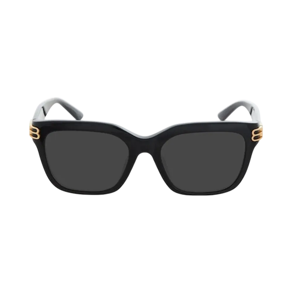 BALENCIAGA Casino Square Af Sunglasses "Black"