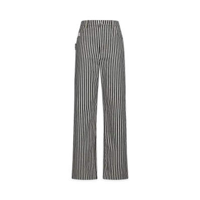 Bottega Veneta Women's Pants "Navy/Ecru"