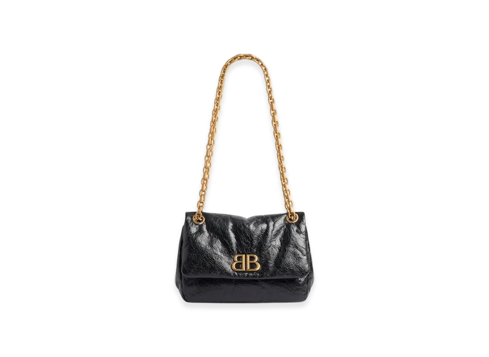 BALENCIAGA Monaco Mini Bag "Black"