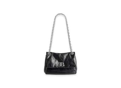 BALENCIAGA Monaco Mini Bag "Black"