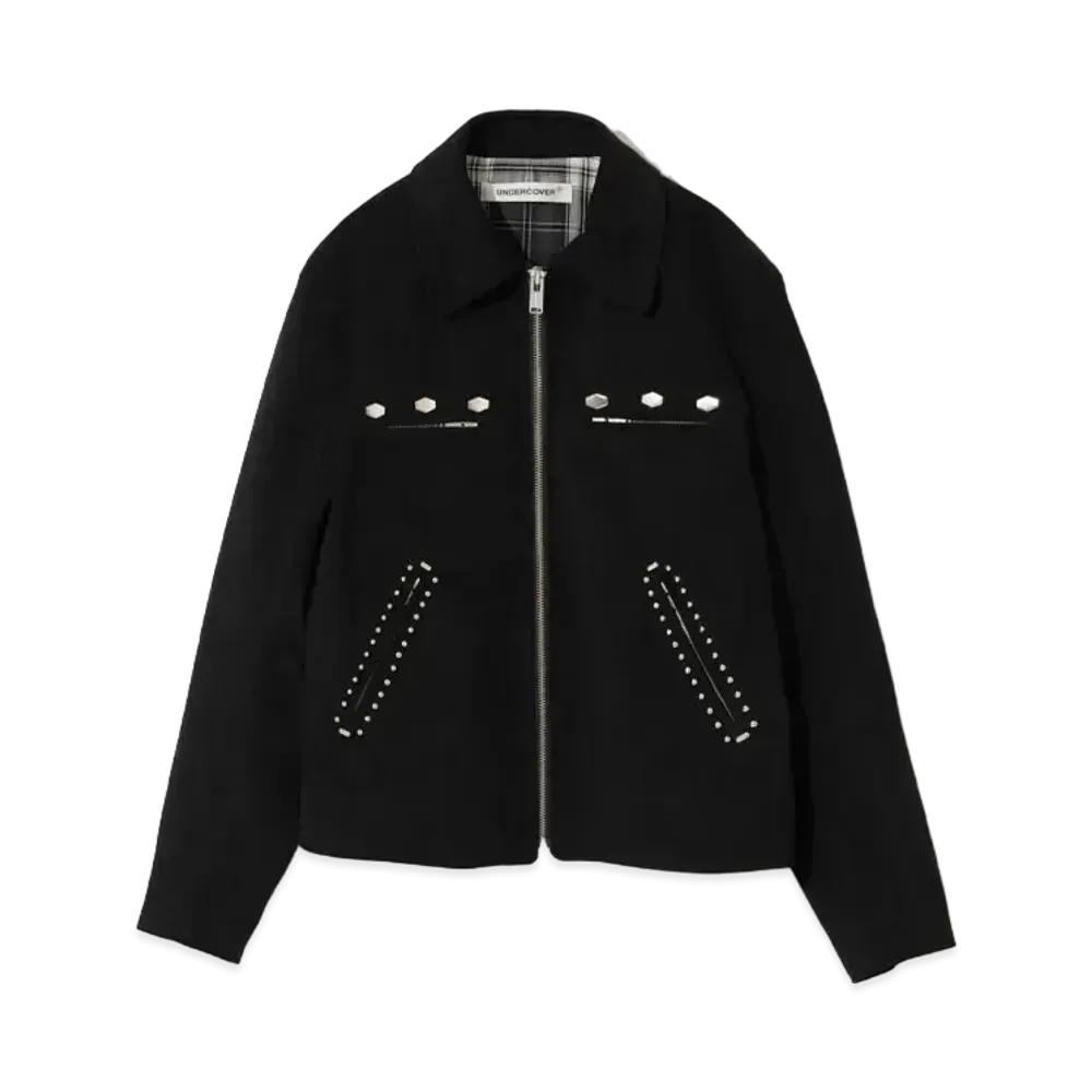 UNDERCOVER Micro Suede Blouson "Black"
