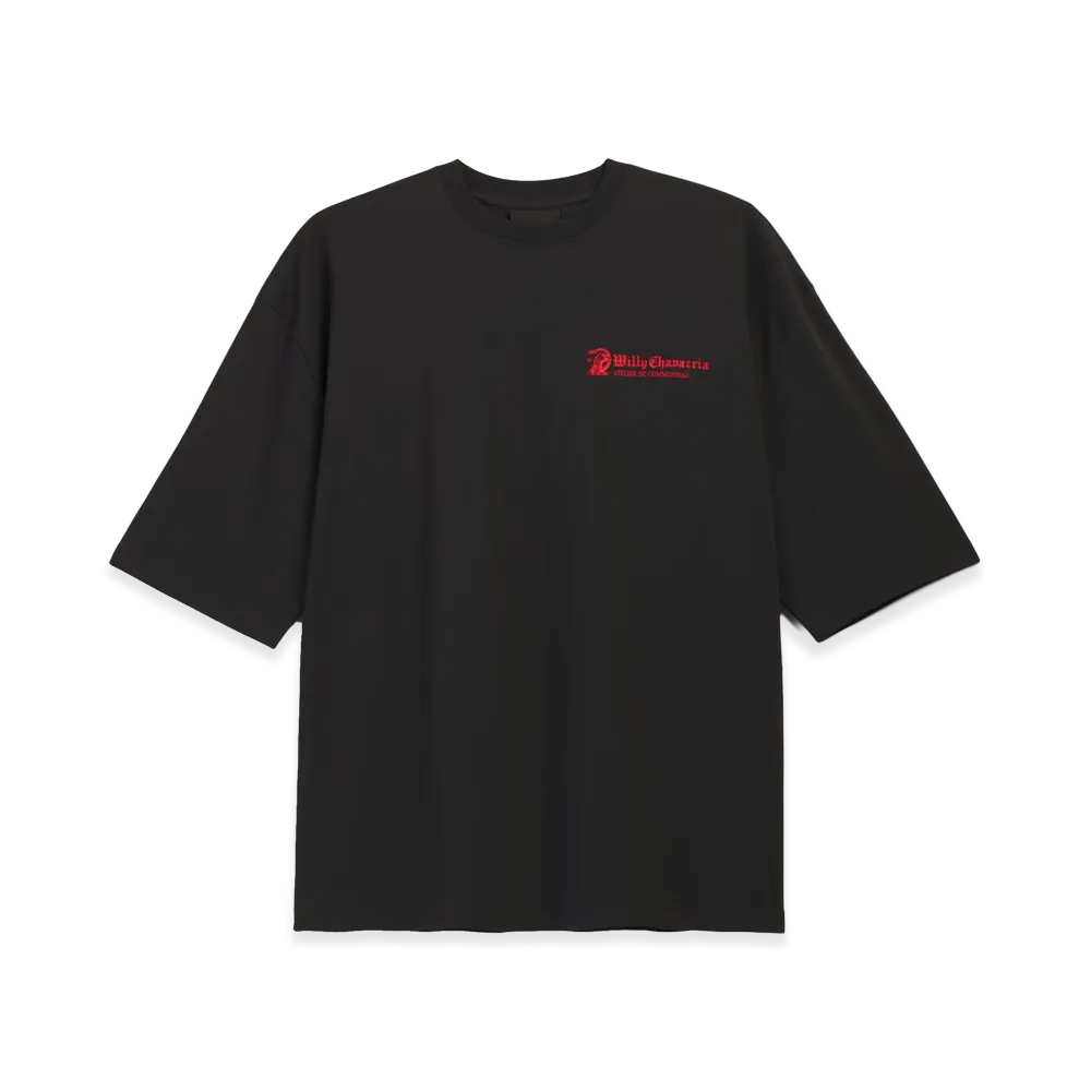 adidas x Willy Chavarria Chavarria Atelier Tee "Black"