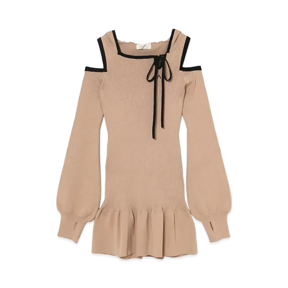 ANDMARY Annie Ribbon Mini Dress 