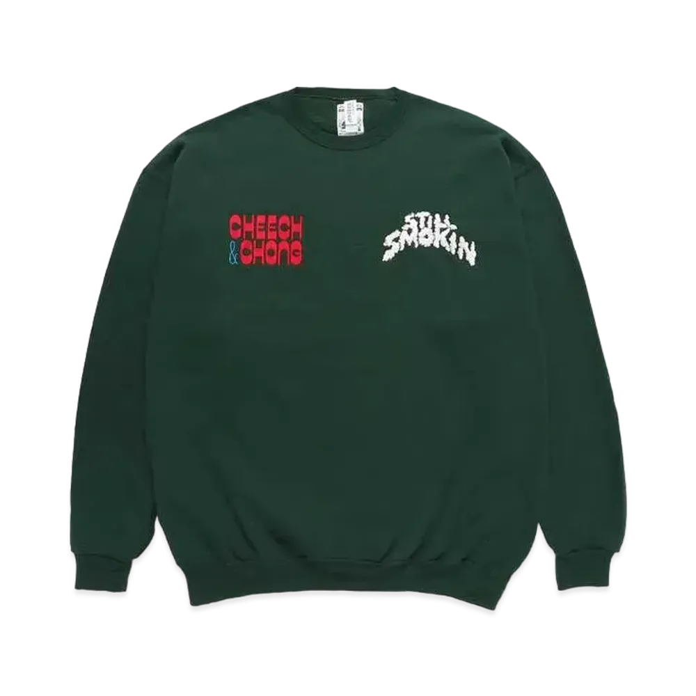 WACKO MARIA STILL SMOKIN' / SWEAT SHIRT #3 "Green"