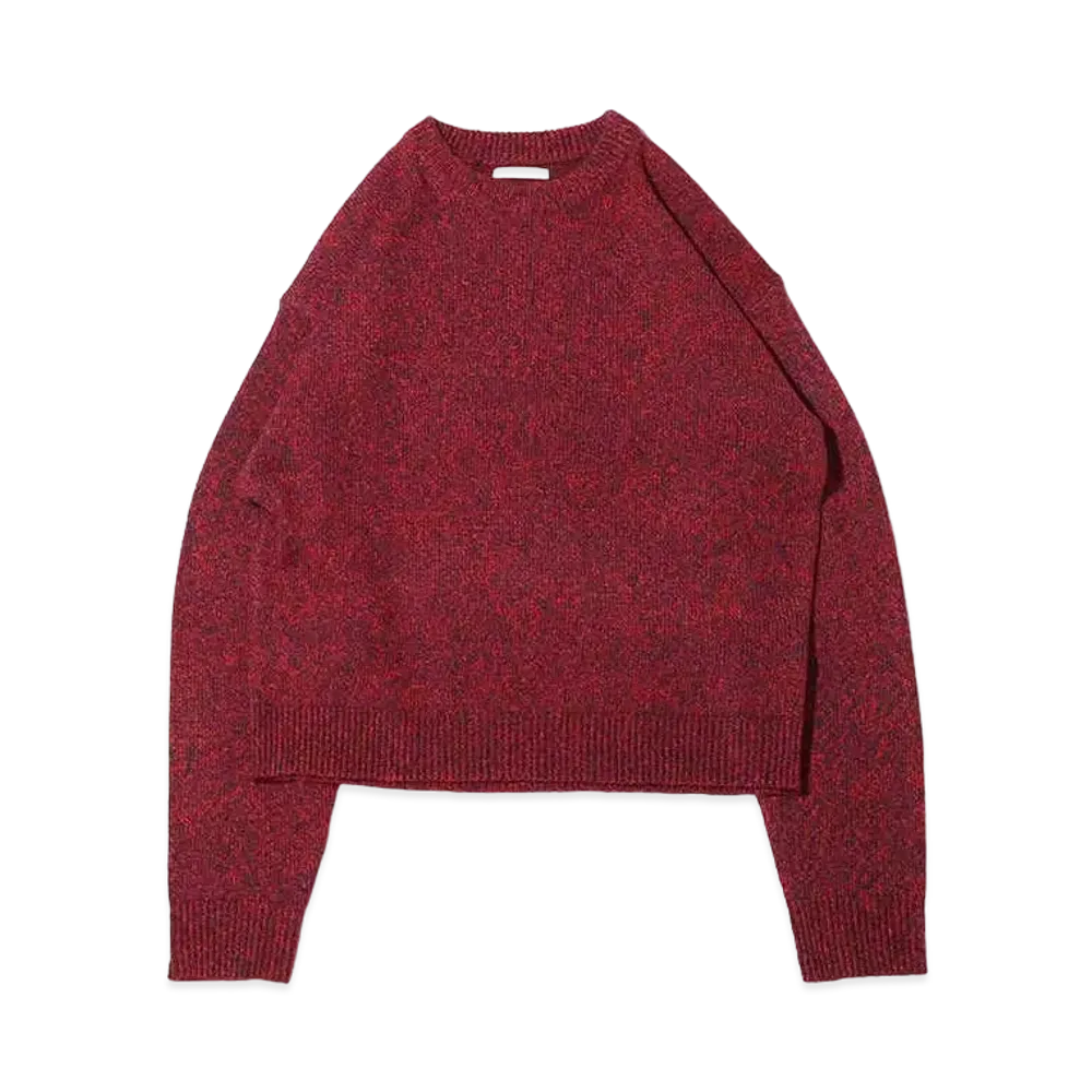 atmos pink Sweat Fuu Setup Knit Tops "Red"