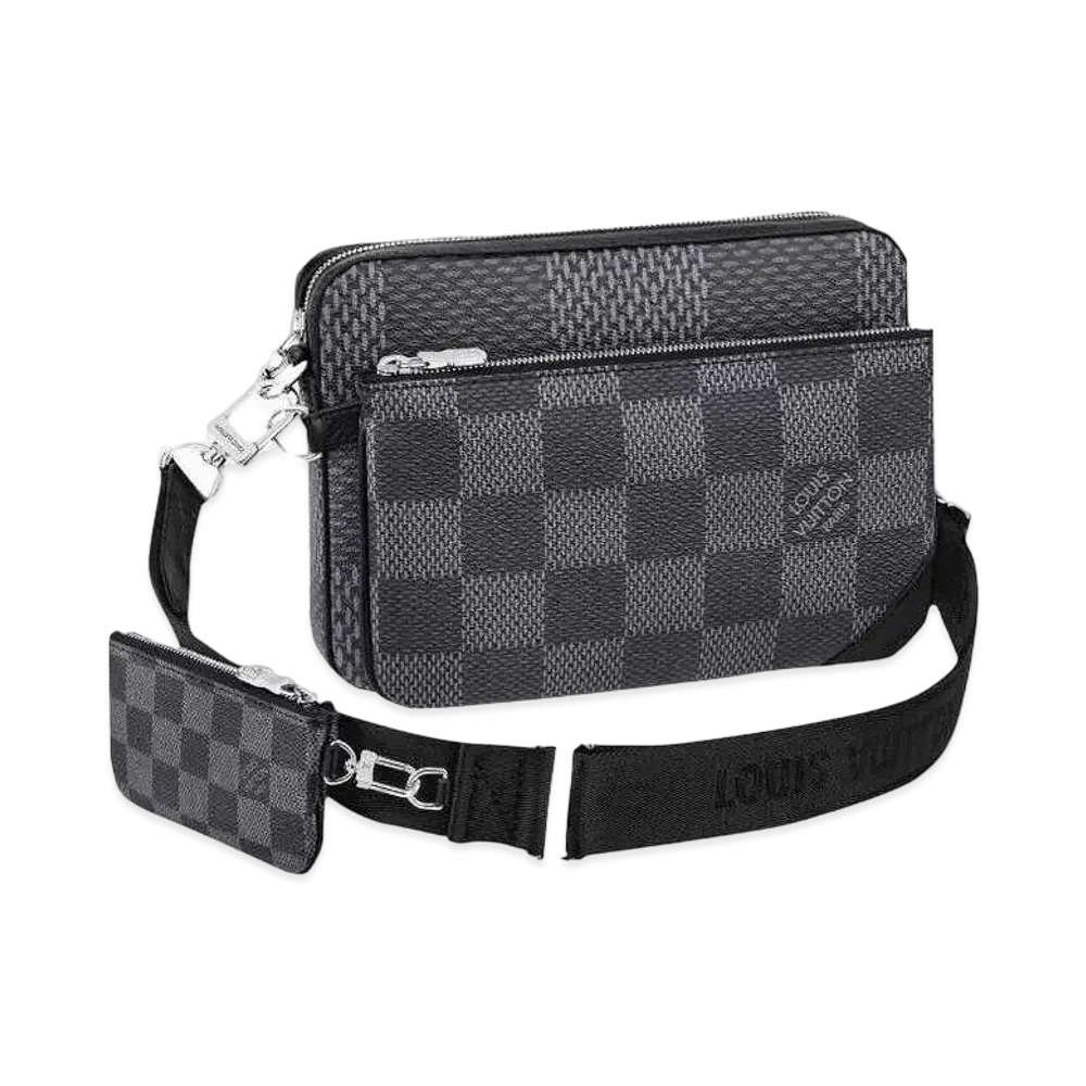 Louis Vuitton Trio Messenger Damier Graphite