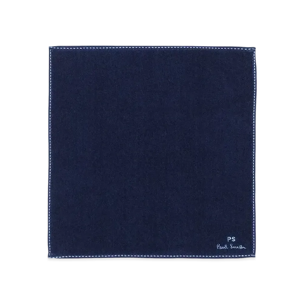 Paul Smith Towel Handkerchief "Navy"