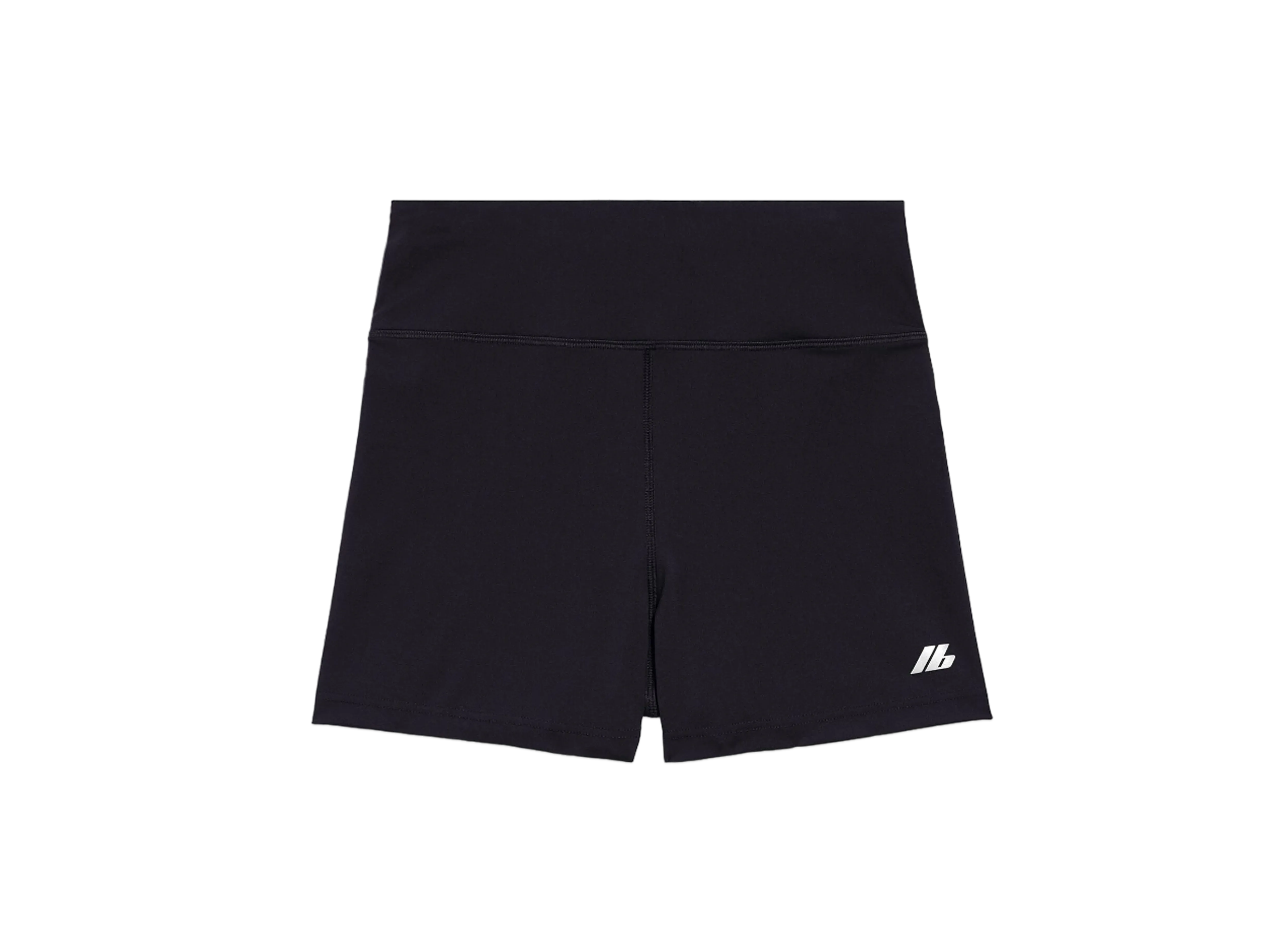 BALENCIAGA Women's Activewear Cycling Shorts in Matte Spandex "Black"