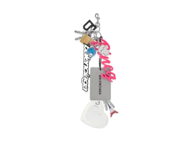 BALENCIAGA Turner Charm / Keychain "Multicolor"