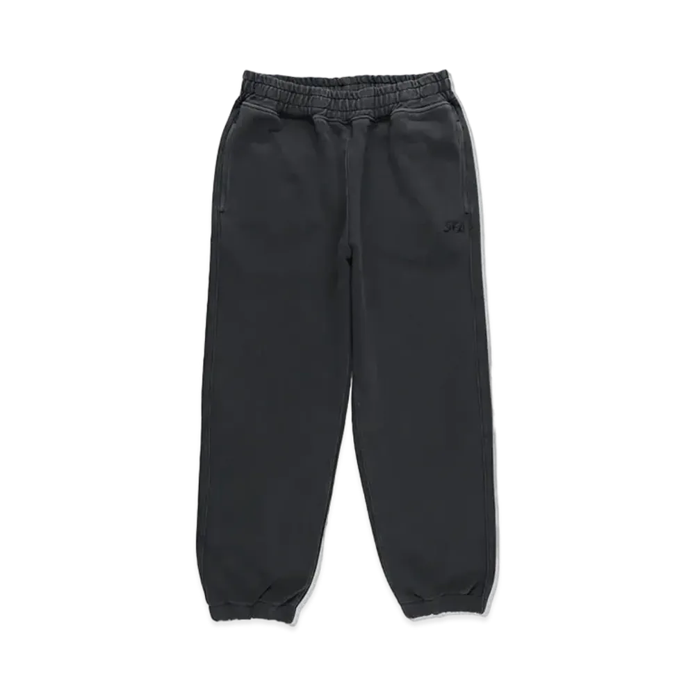 WIND AND SEA Sea Pigment Sweat Pants "Black"