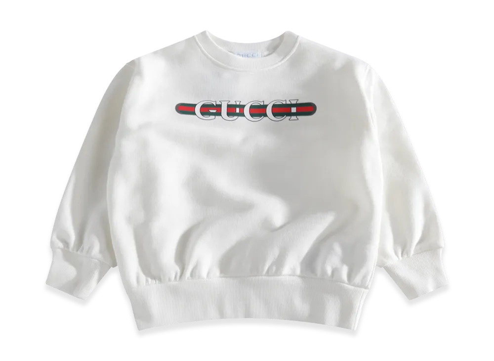 GUCCI Kids Sweaters "White"