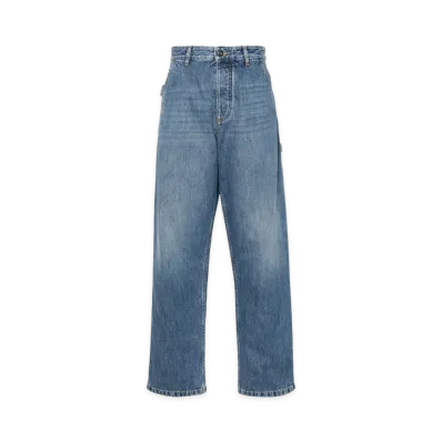 Bottega Veneta Women's Jeans "Mid/Navy"