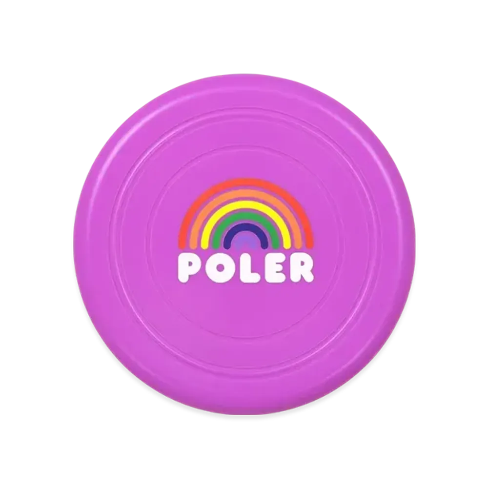 POLeR Dog Toy Silicone Flying Disc "Purple"