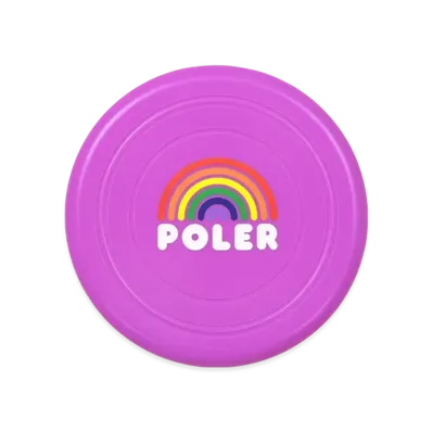POLeR Dog Toy Silicone Flying Disc "Purple"