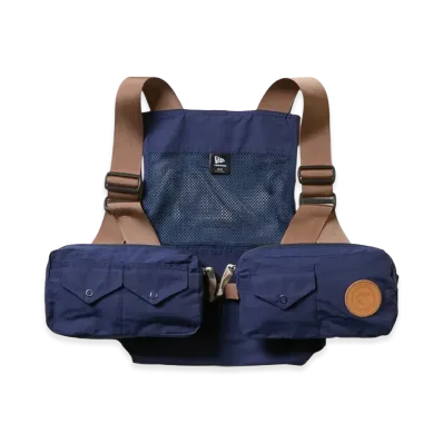 NEW ERA OUTDOOR x Takayuki Ohashi Fishing Vest Fish Patch "Navy"