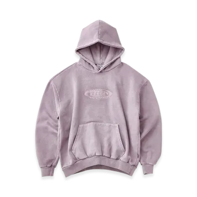 FEELS. Pigment Dye Hoodie "Pink Beige"