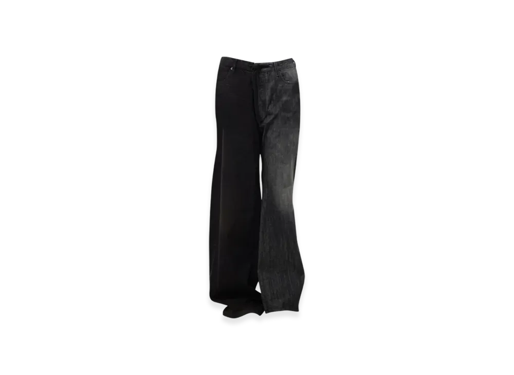 BALENCIAGA Fifty Fifty Pants "Black "